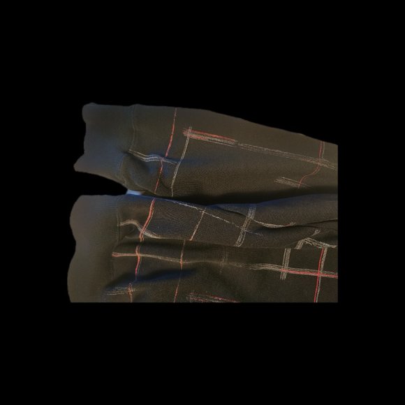 Vision Street Wear Black Cross Pattern Hoodie - Picture 2 of 6